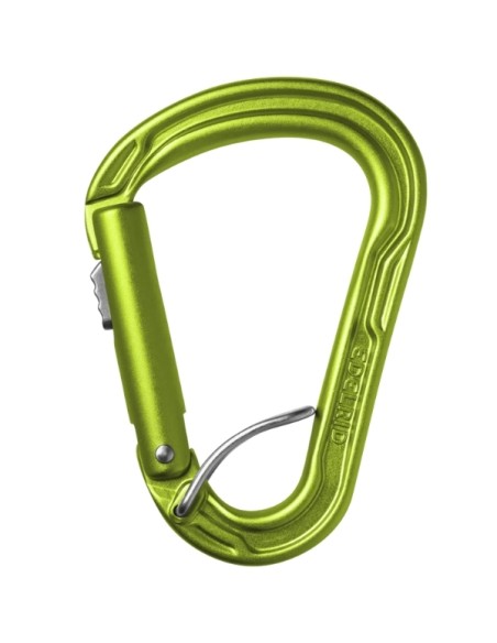 HMS Slider FG II (Oasis) - Mosqueton Sécurité HMS avec slider - Edelrid