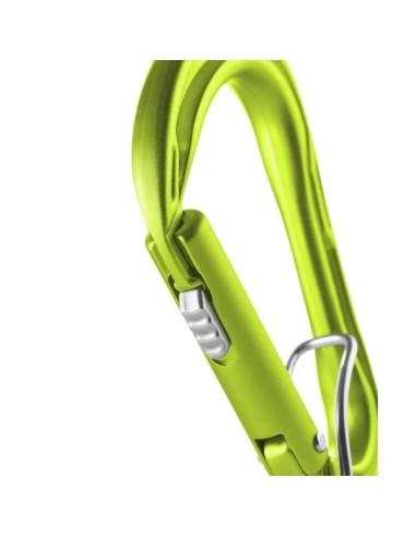 HMS Slider FG II (Oasis) - Mosqueton Sécurité HMS avec slider - Edelrid