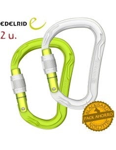 Pack 2 Gros Vis Bo (Argent + Oasis) - Grande Mosquées Rosca HMS - Edelrid