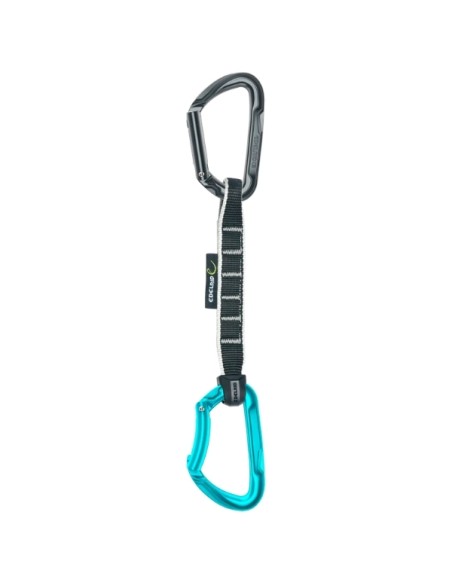 Pure Pro Set 18cm (slate-icemint) - Cinta express de escalada - Edelrid