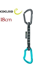 Pure Pro Set 18cm (slate-icemint) - Cinta express de escalada - Edelrid